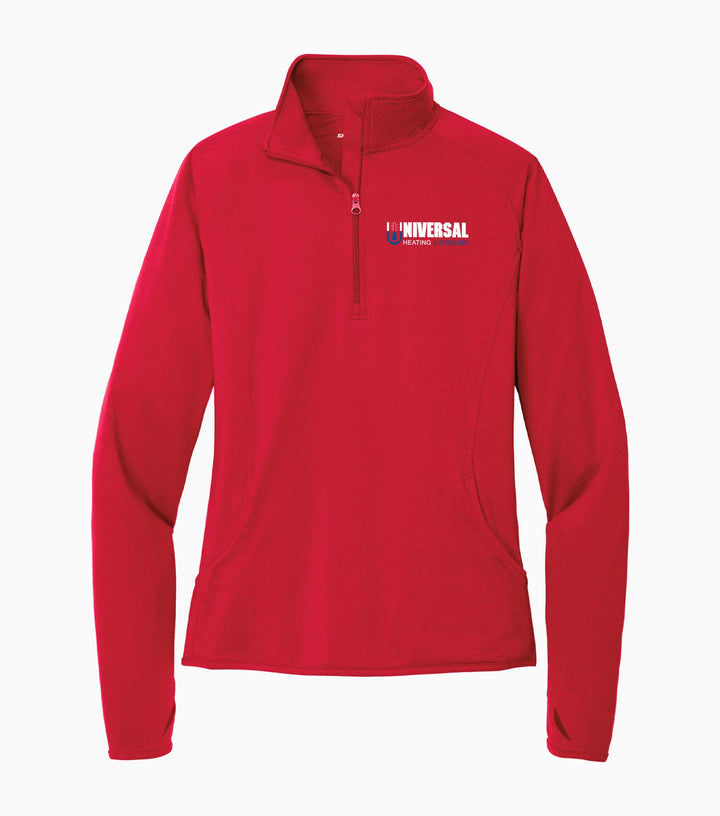 Ladies Sport-Wick Stretch 1/4-Zip Pullover