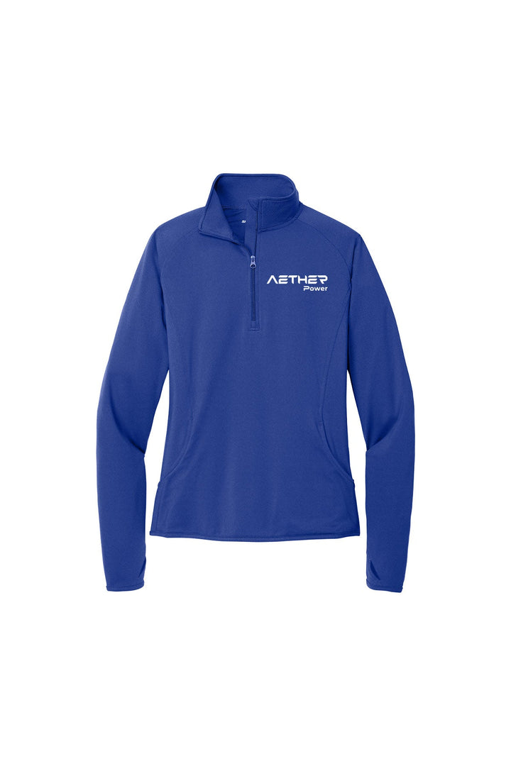 Ladies Sport-Wick Stretch 1/4-Zip Pullover