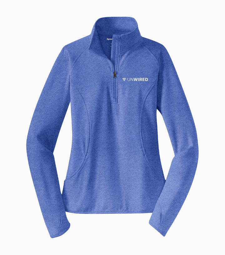 Ladies Sport-Wick Stretch 1/4-Zip Pullover