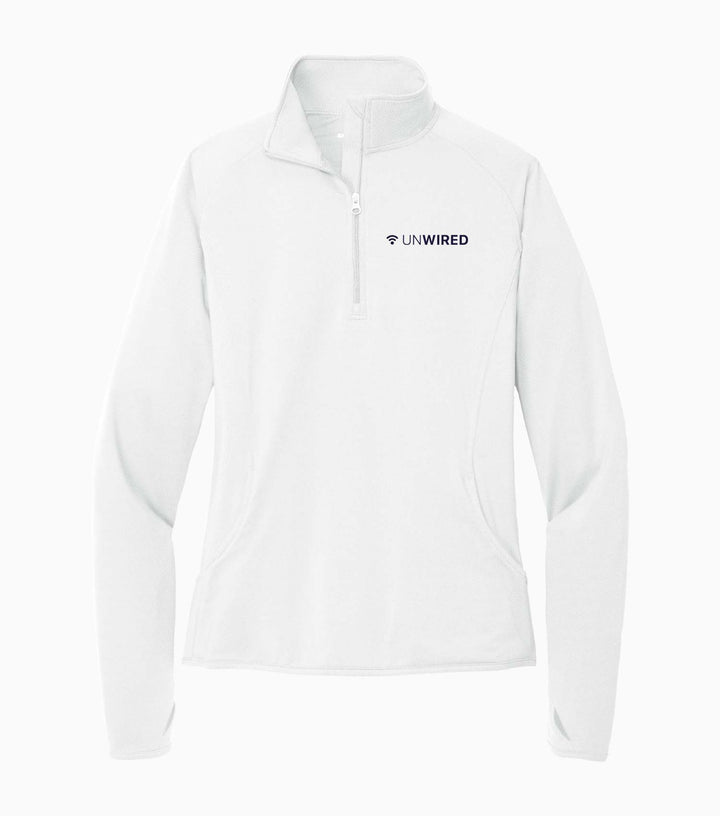 Ladies Sport-Wick Stretch 1/4-Zip Pullover