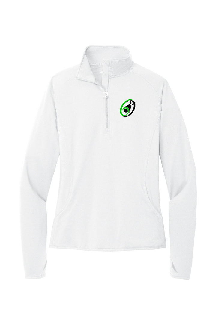Ladies Sport-Wick Stretch 1/4-Zip Pullover