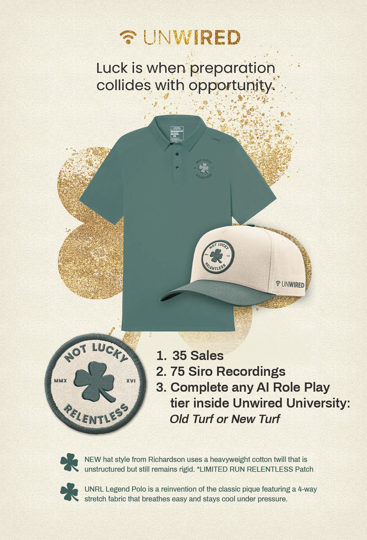 Luck is Earned Incentive