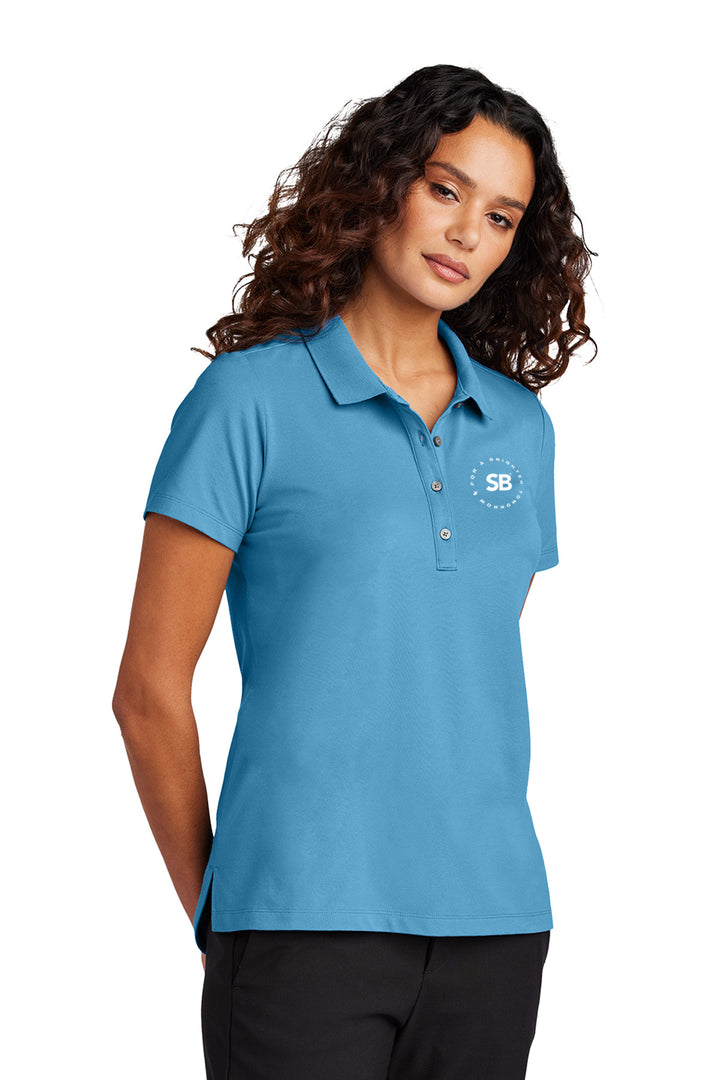 Ladies Stretch Pique Polo