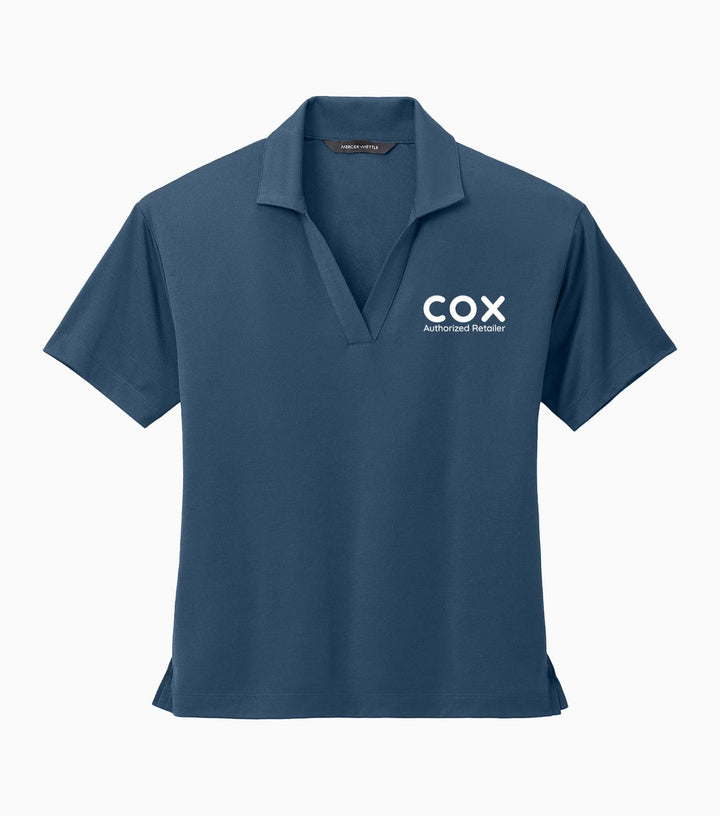 Ladies Stretch Jersey Polo
