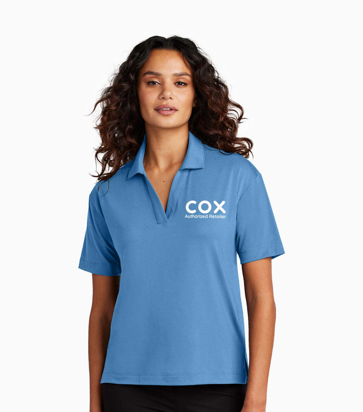 Ladies Stretch Jersey Polo