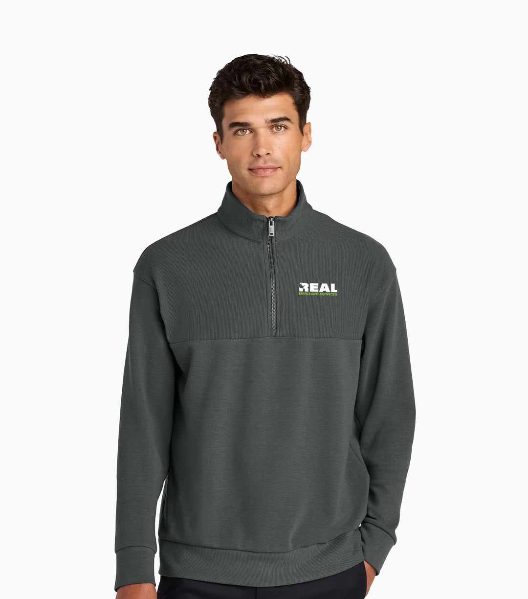 Linear Texture 1/4-Zip