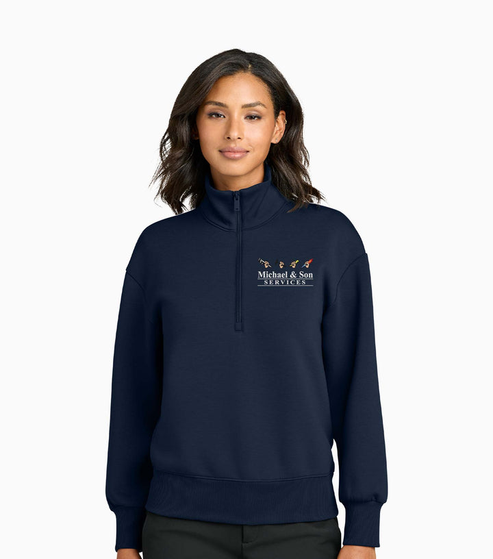 Ladies Soft Spacer 1/4-Zip