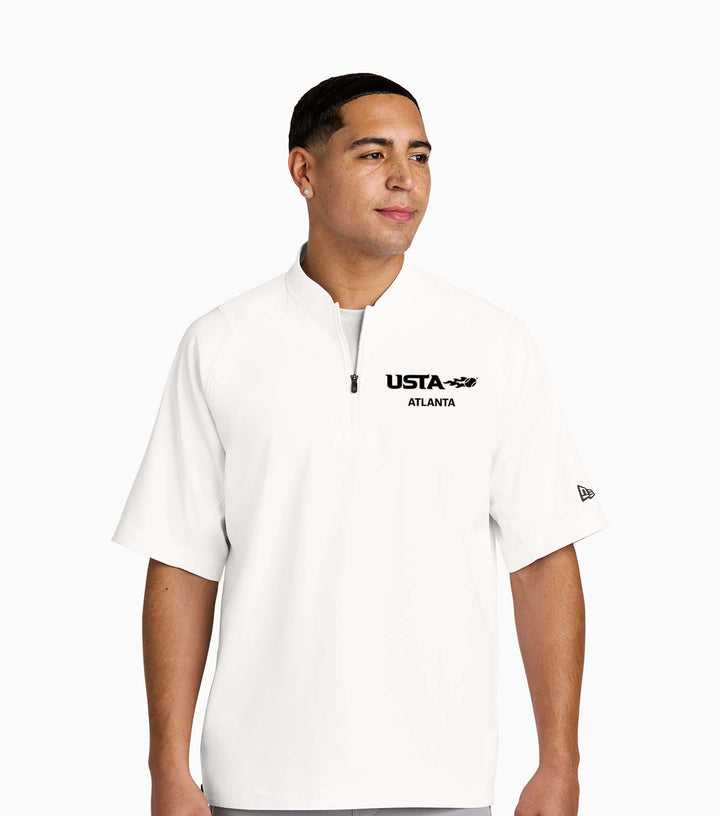 Cage Short Sleeve 1/4-Zip Jacket
