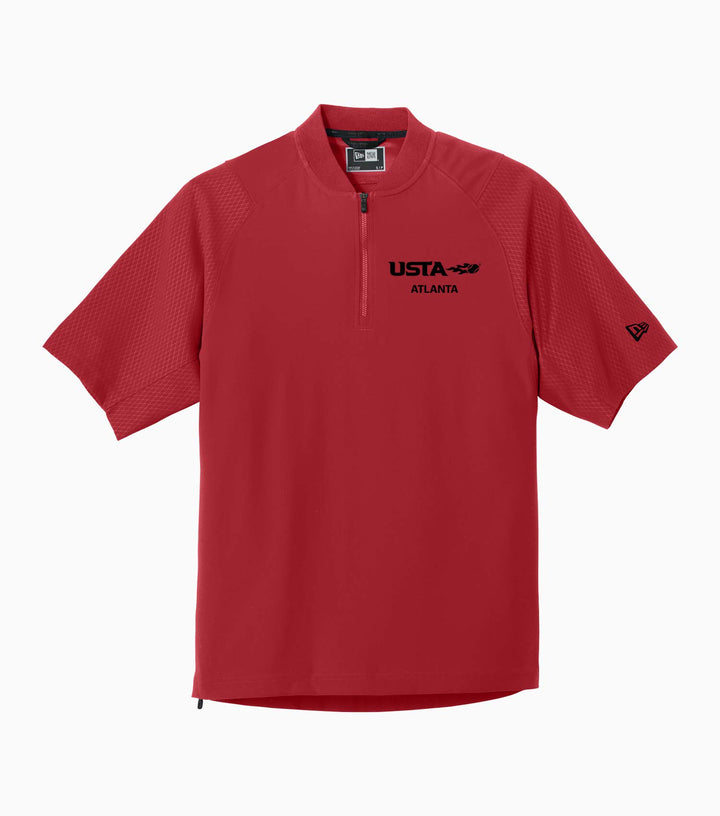 Cage Short Sleeve 1/4-Zip Jacket