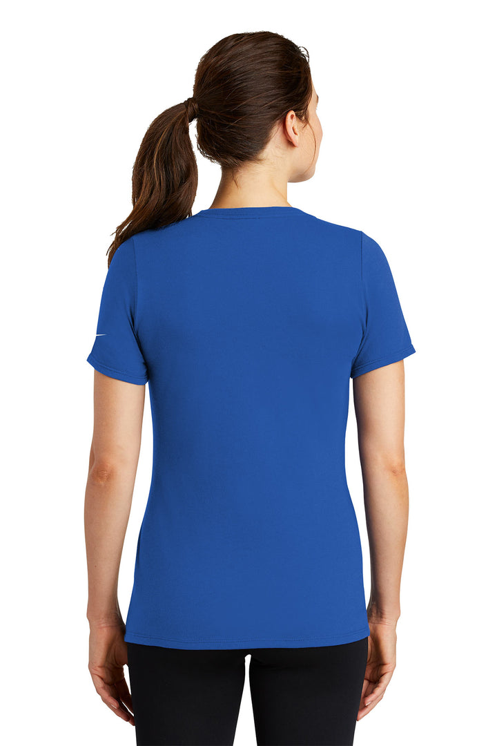 Ladies Dri-FIT Cotton/Poly Scoop Neck Tee