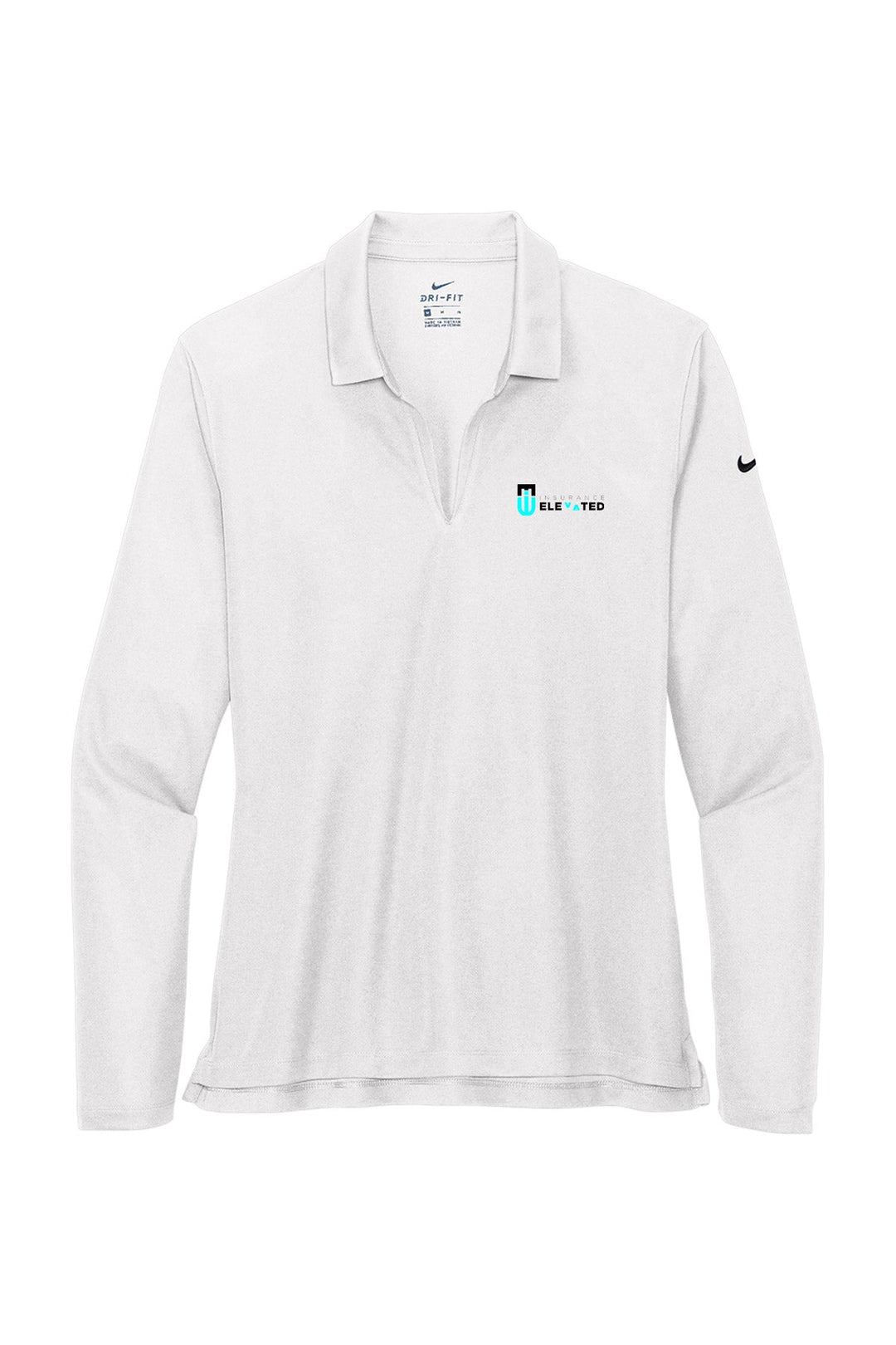 Insurance Elevated Ladies Dri-FIT Micro Pique 2.0 Long Sleeve Polo