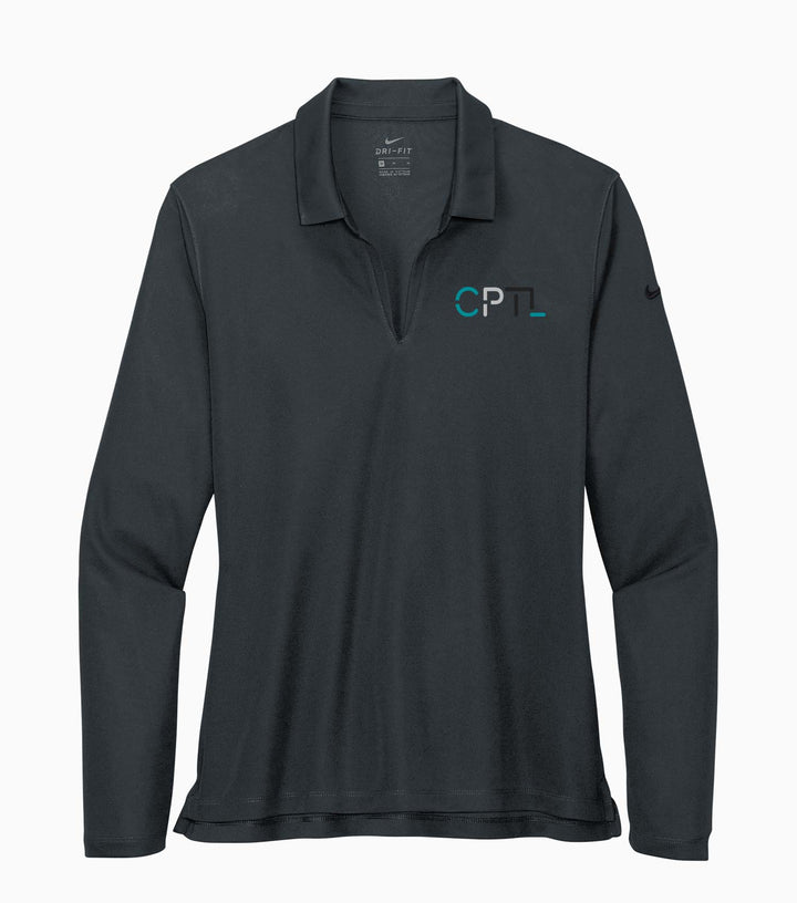Ladies Dri-FIT Micro Pique 2.0 Long Sleeve Polo