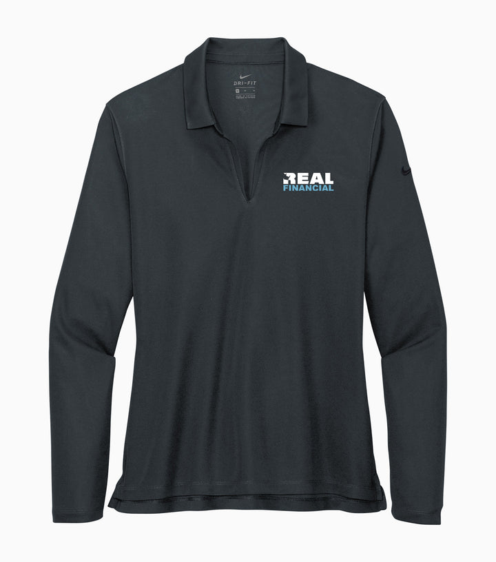 Ladies Dri-FIT Micro Pique 2.0 Long Sleeve Polo