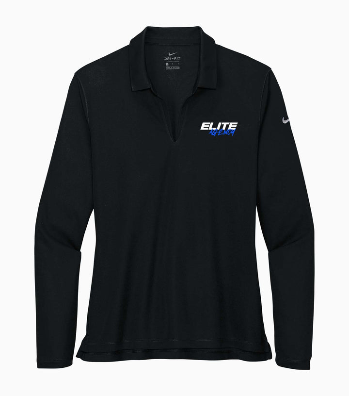 Ladies Dri-FIT Micro Pique 2.0 Long Sleeve Polo