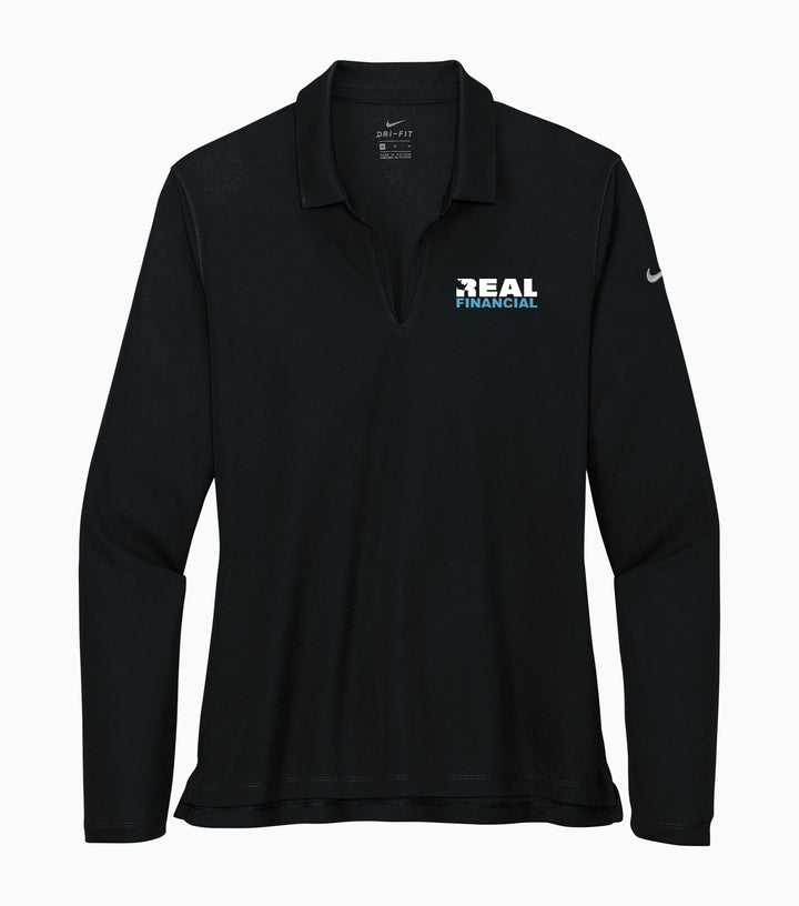 Ladies Dri-FIT Micro Pique 2.0 Long Sleeve Polo