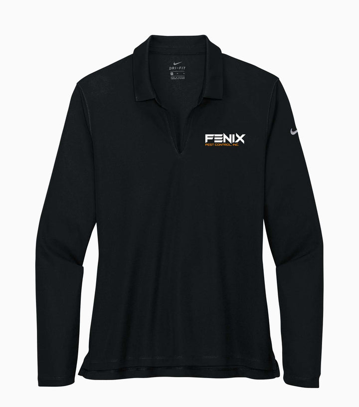Ladies Dri-FIT Micro Pique 2.0 Long Sleeve Polo