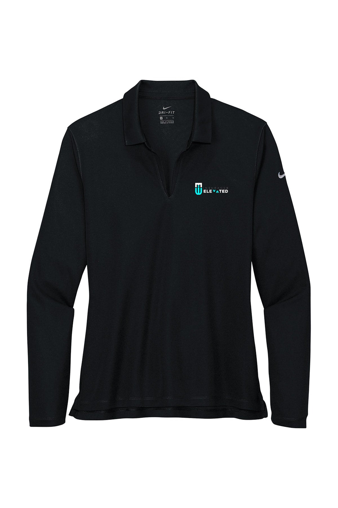 Insurance Elevated Ladies Dri-FIT Micro Pique 2.0 Long Sleeve Polo