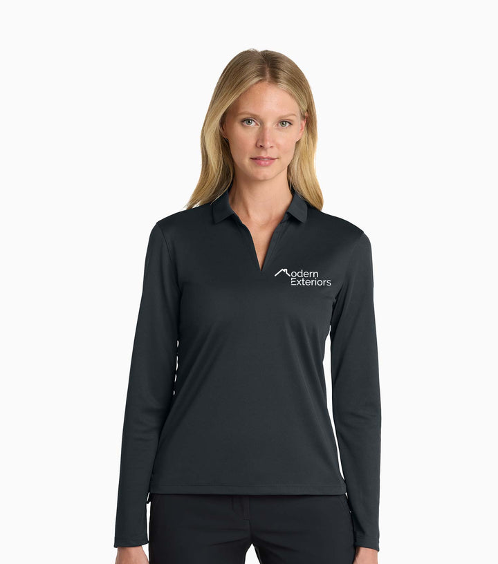 Ladies Dri-FIT Micro Pique 2.0 Long Sleeve Polo