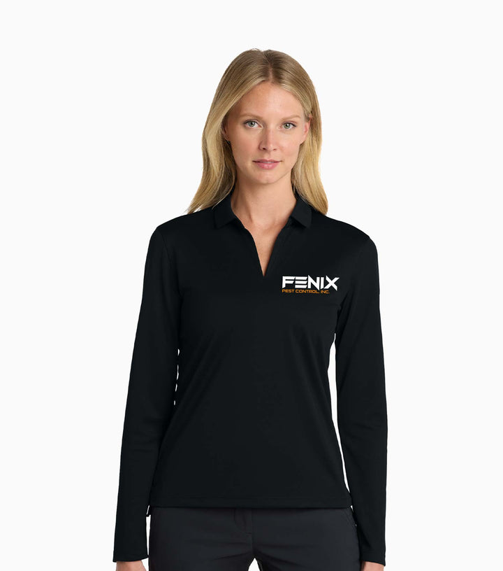 Ladies Dri-FIT Micro Pique 2.0 Long Sleeve Polo