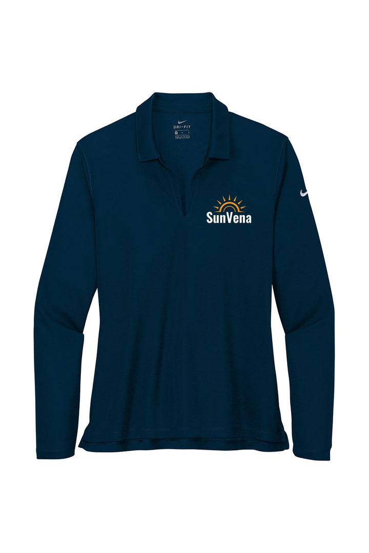 Ladies Dri-FIT Micro Pique 2.0 Long Sleeve Polo