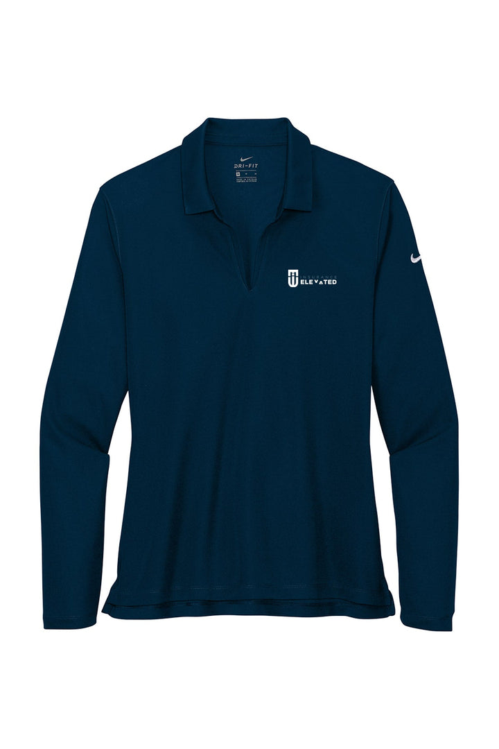 Insurance Elevated Ladies Dri-FIT Micro Pique 2.0 Long Sleeve Polo