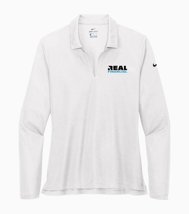 Ladies Dri-FIT Micro Pique 2.0 Long Sleeve Polo