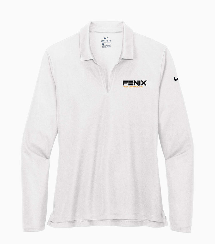 Ladies Dri-FIT Micro Pique 2.0 Long Sleeve Polo