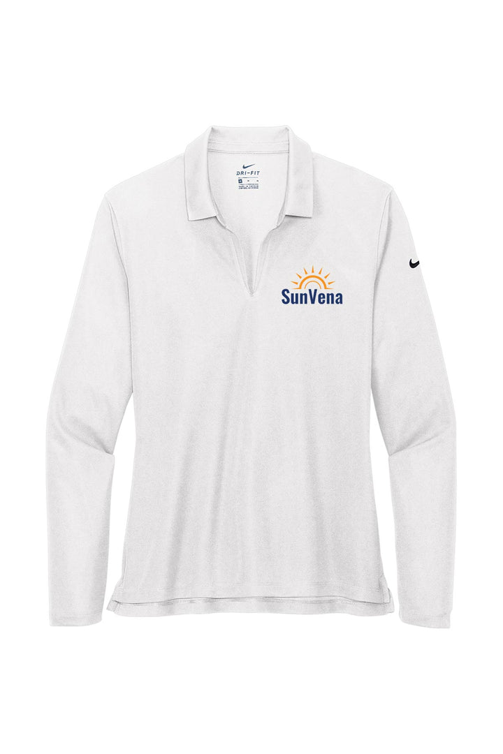 Ladies Dri-FIT Micro Pique 2.0 Long Sleeve Polo