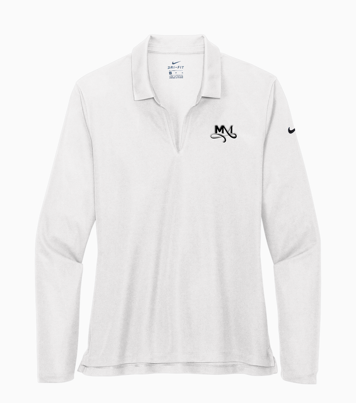 Ladies Dri-FIT Micro Pique 2.0 Long Sleeve Polo