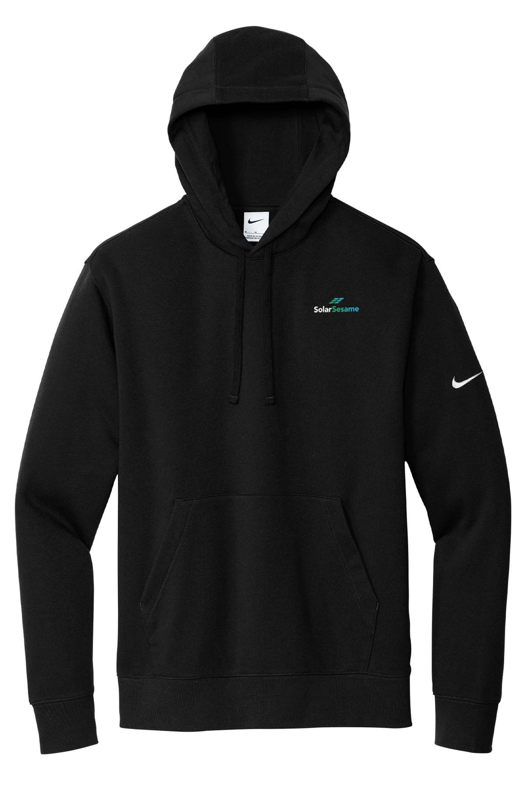 Solar Sesame Club Fleece Sleeve Swoosh Pullover Hoodie