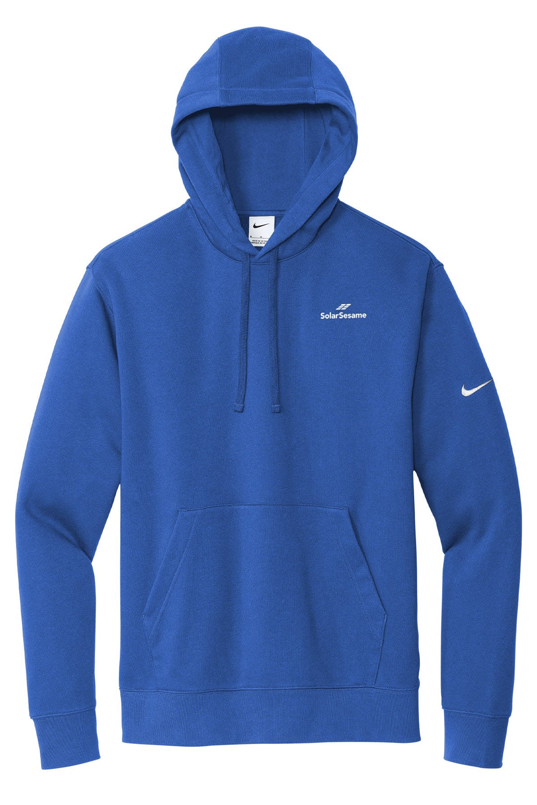 Solar Sesame Club Fleece Sleeve Swoosh Pullover Hoodie