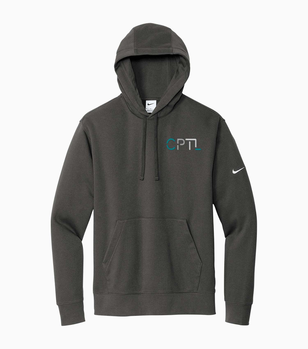 Club Fleece Sleeve Swoosh Pullover Hoodie