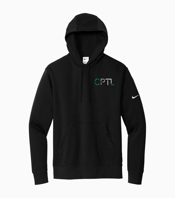 Club Fleece Sleeve Swoosh Pullover Hoodie