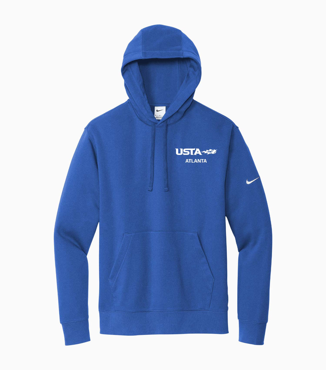 Club Fleece Sleeve Swoosh Pullover Hoodie