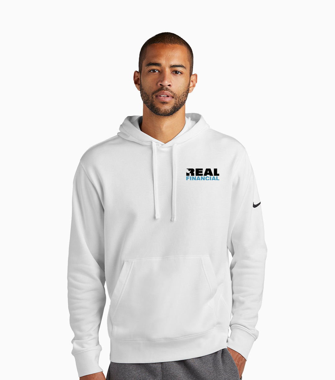 Club Fleece Sleeve Swoosh Pullover Hoodie