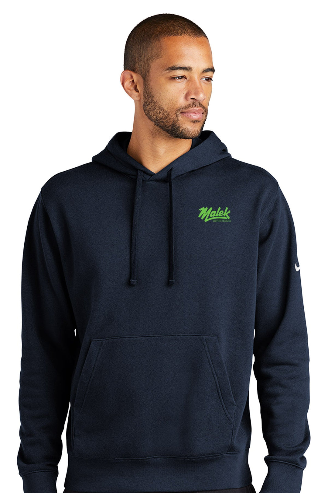 Club Fleece Sleeve Swoosh Pullover Hoodie