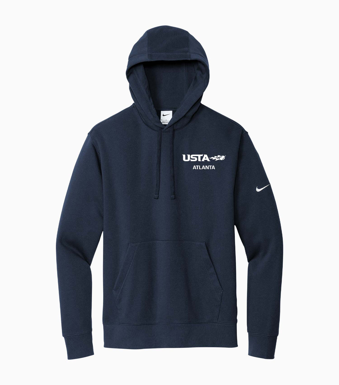 Club Fleece Sleeve Swoosh Pullover Hoodie