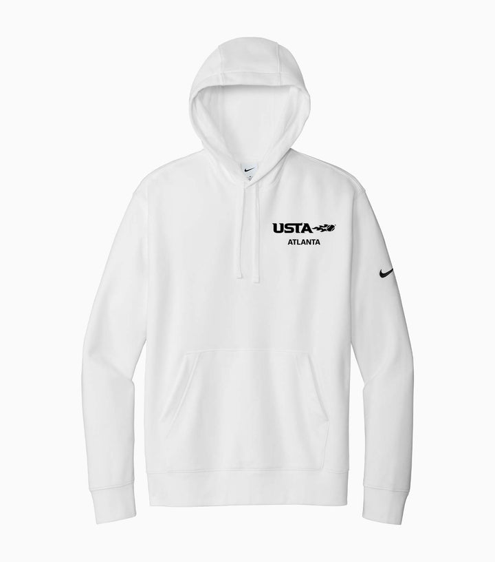 Club Fleece Sleeve Swoosh Pullover Hoodie