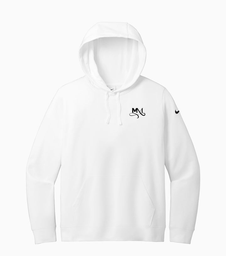 Ladies Club Fleece Sleeve Swoosh Pullover Hoodie