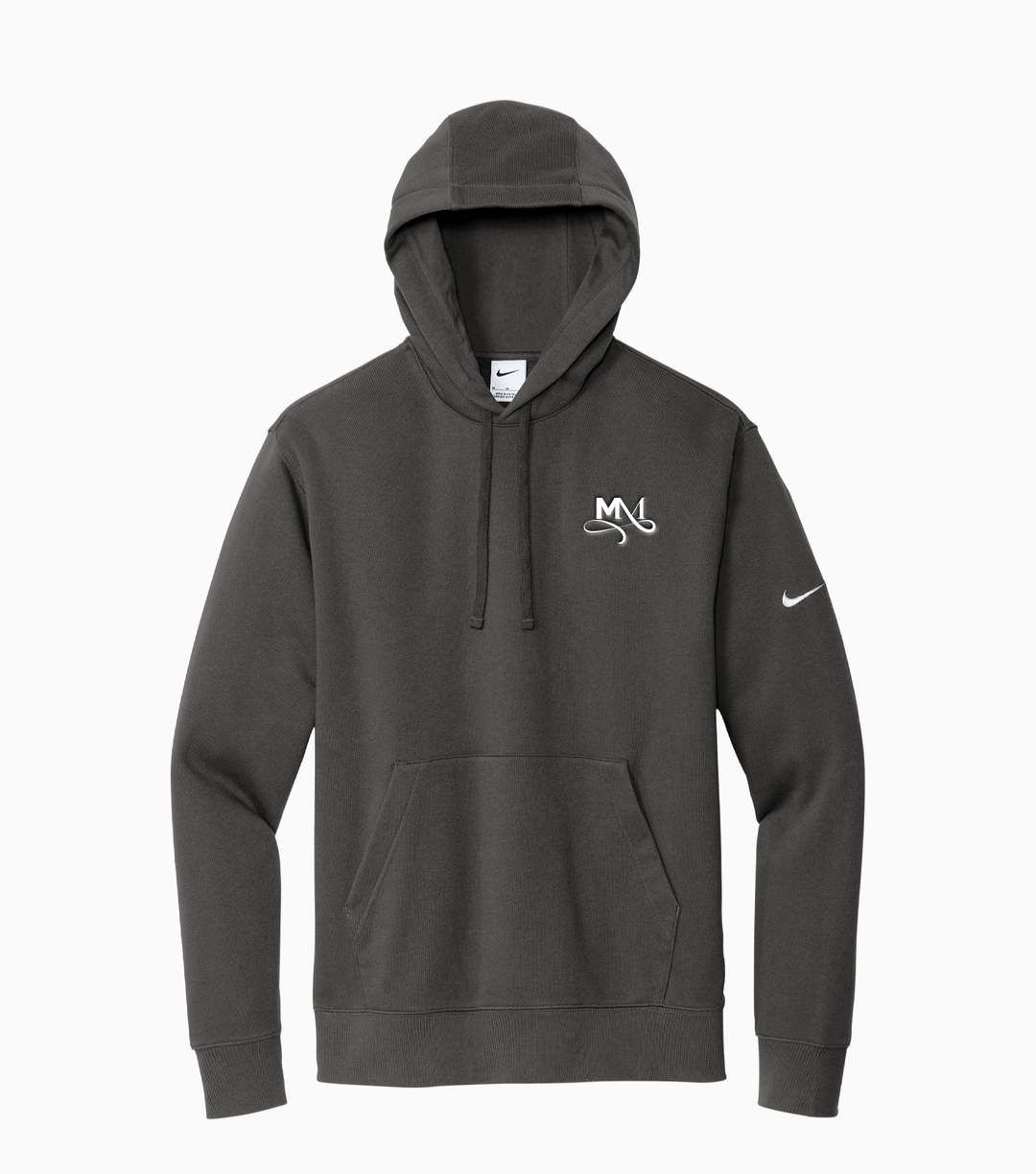 Club Fleece Sleeve Swoosh Pullover Hoodie