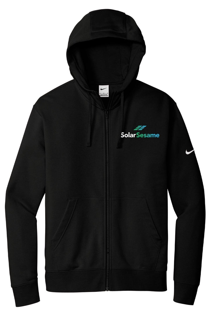 Solar Sesame Club Fleece Sleeve Swoosh Full-Zip Hoodie