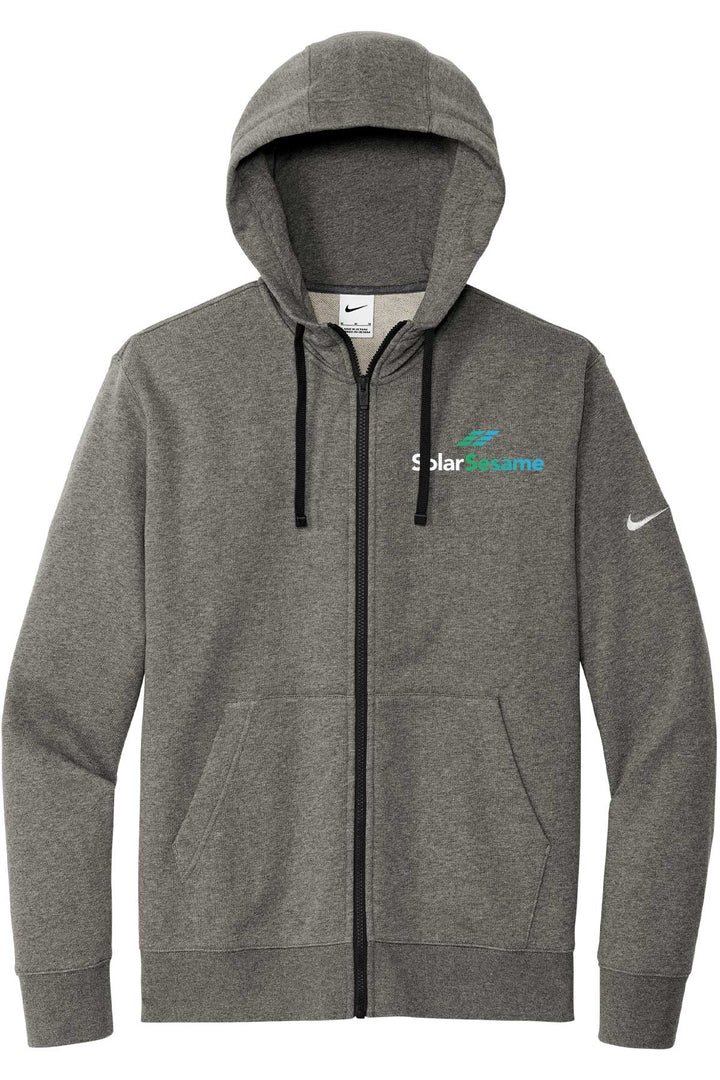 Solar Sesame Club Fleece Sleeve Swoosh Full-Zip Hoodie