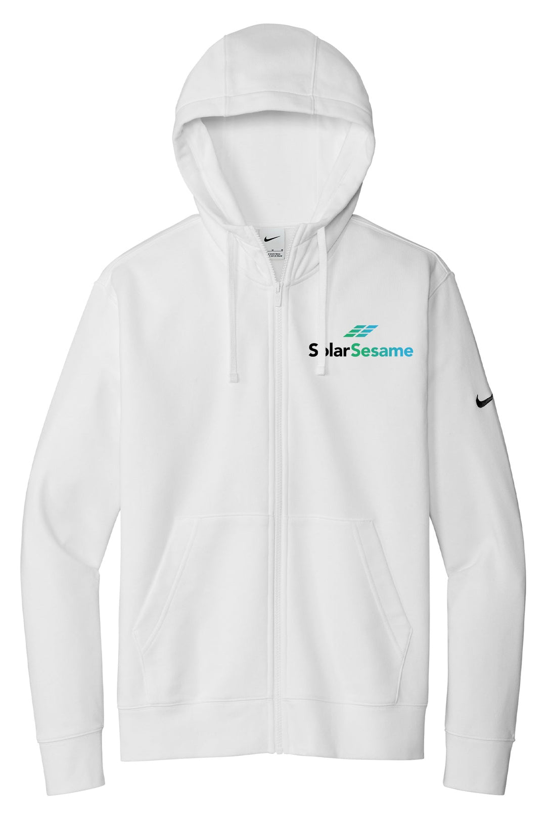 Solar Sesame Club Fleece Sleeve Swoosh Full-Zip Hoodie