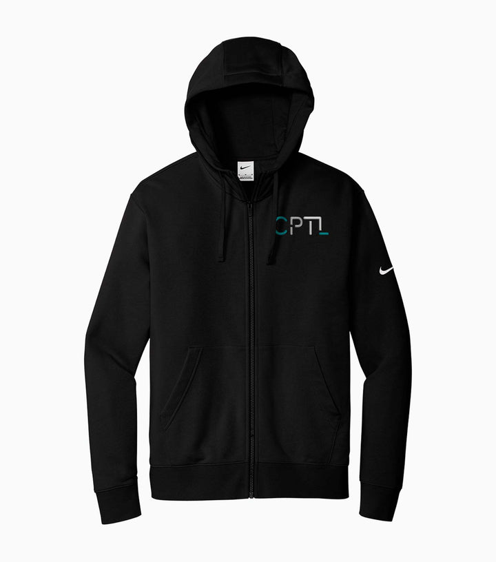 Club Fleece Sleeve Swoosh Full-Zip Hoodie