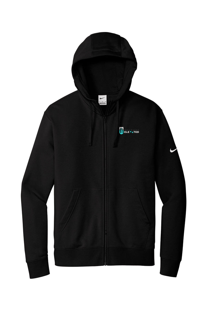 Insurance Elevated Club Fleece Sleeve Swoosh Full-Zip Hoodie
