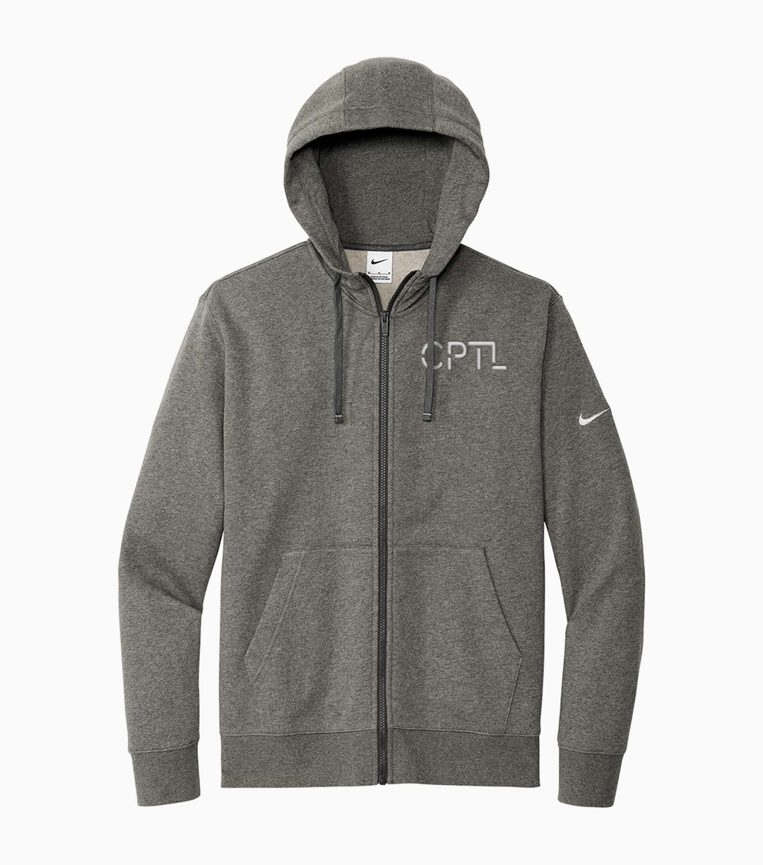 Club Fleece Sleeve Swoosh Full-Zip Hoodie