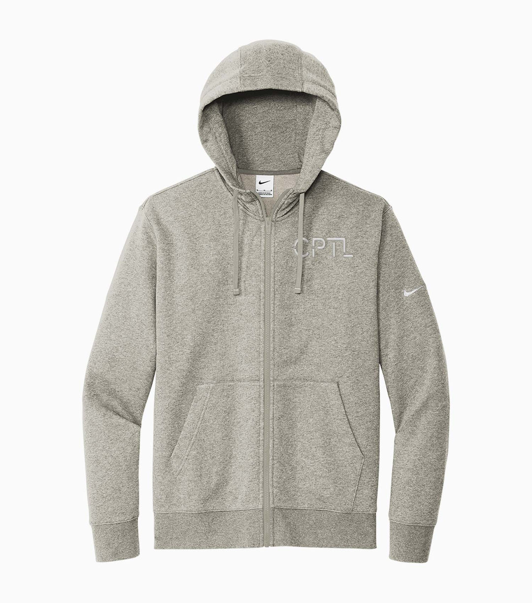 Club Fleece Sleeve Swoosh Full-Zip Hoodie