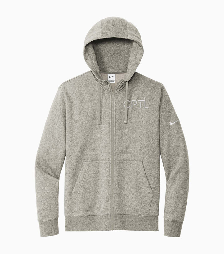 Club Fleece Sleeve Swoosh Full-Zip Hoodie
