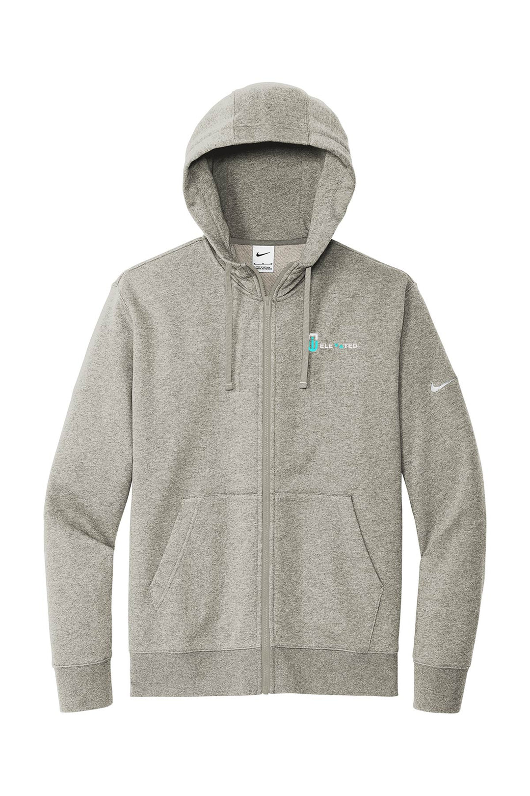 Insurance Elevated Club Fleece Sleeve Swoosh Full-Zip Hoodie
