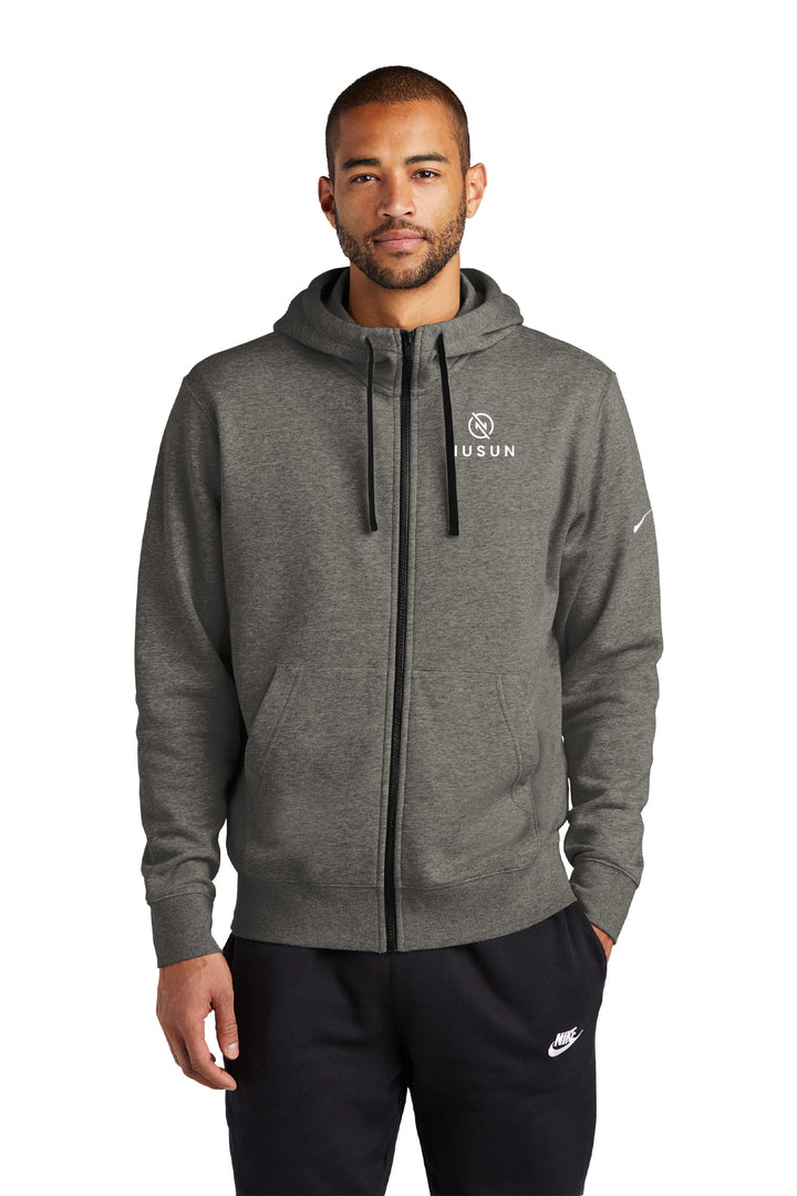 Club Fleece Sleeve Swoosh Full-Zip Hoodie